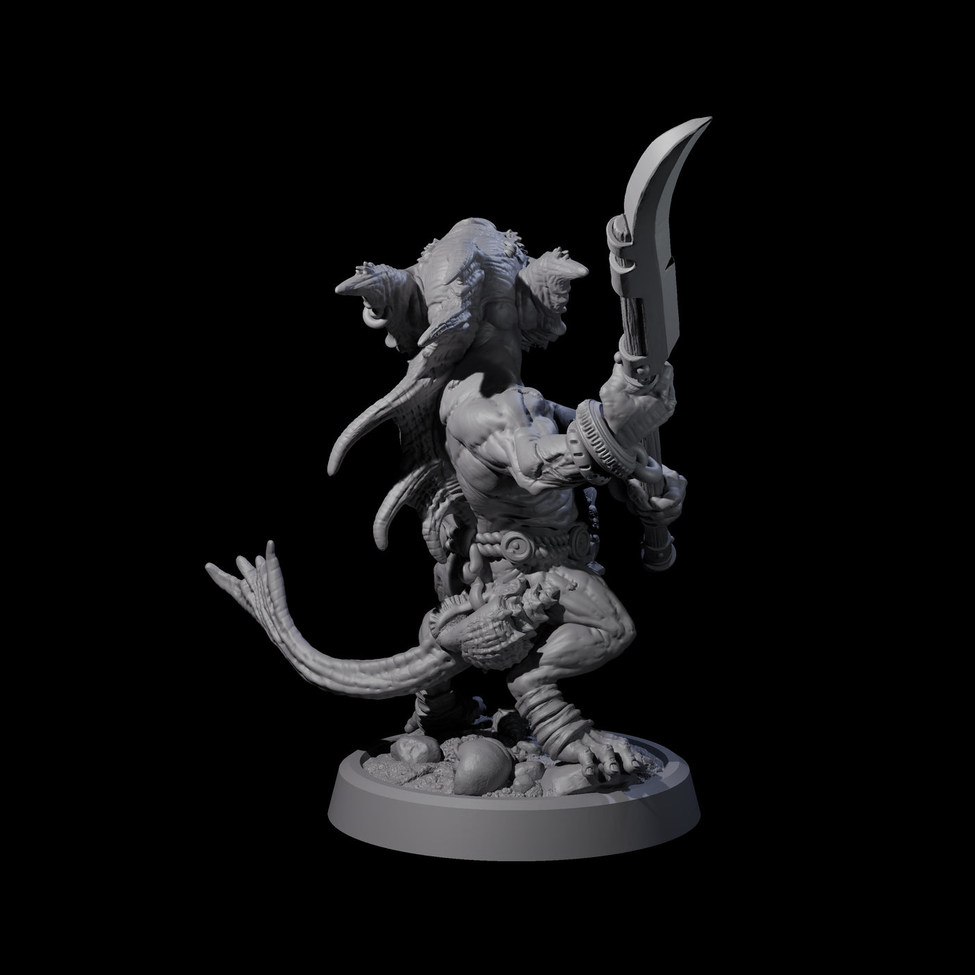 Four Scabby Brine Goblins Miniature for Dungeons and Dragons, Pathfinder or other TTRPGs