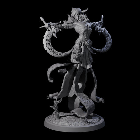 Four Scheming Contract Devils Miniature for Dungeons and Dragons, Pathfinder or other TTRPGs