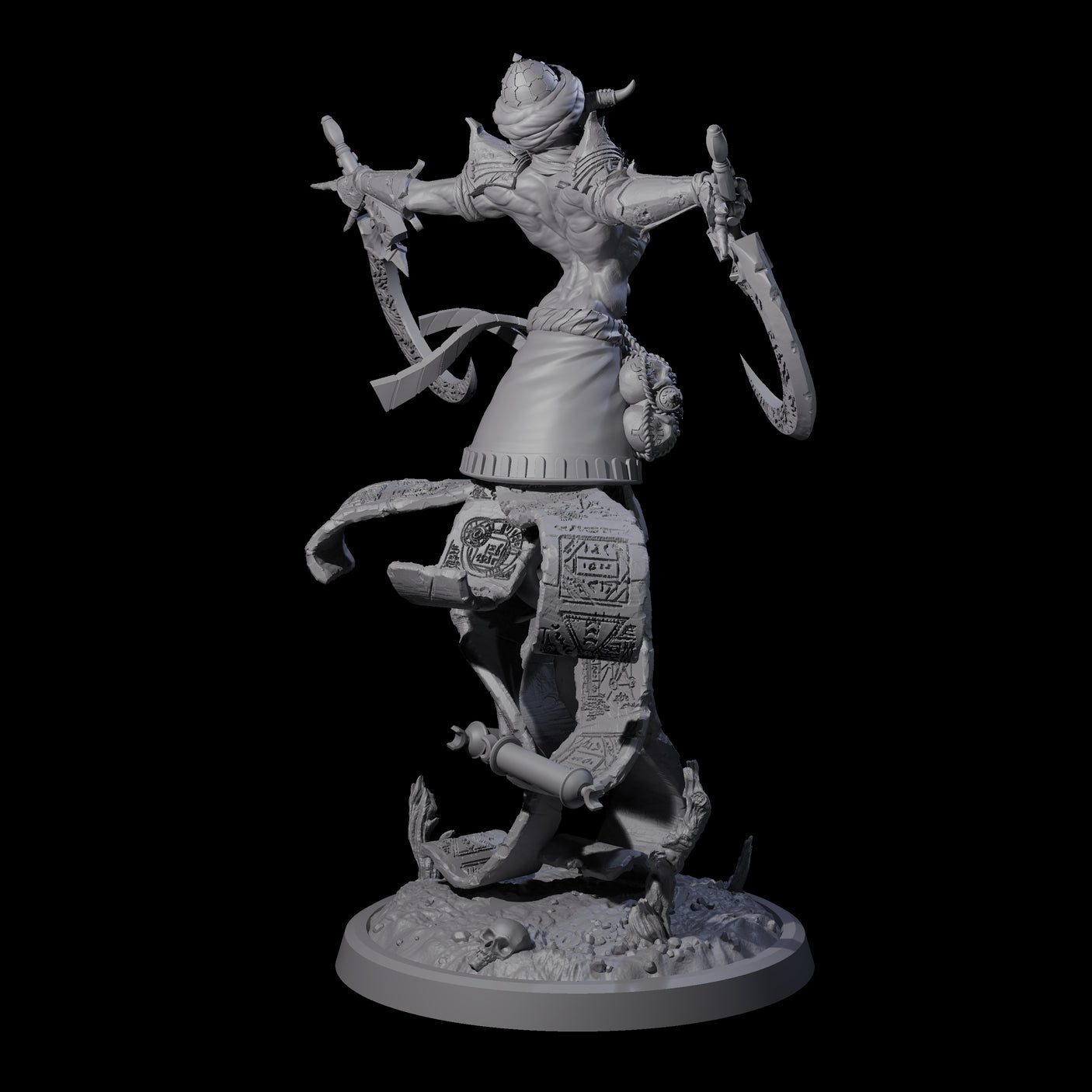Four Scheming Contract Devils Miniature for Dungeons and Dragons, Pathfinder or other TTRPGs