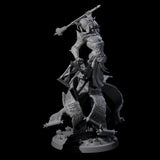 Four Scheming Contract Devils Miniature for Dungeons and Dragons, Pathfinder or other TTRPGs