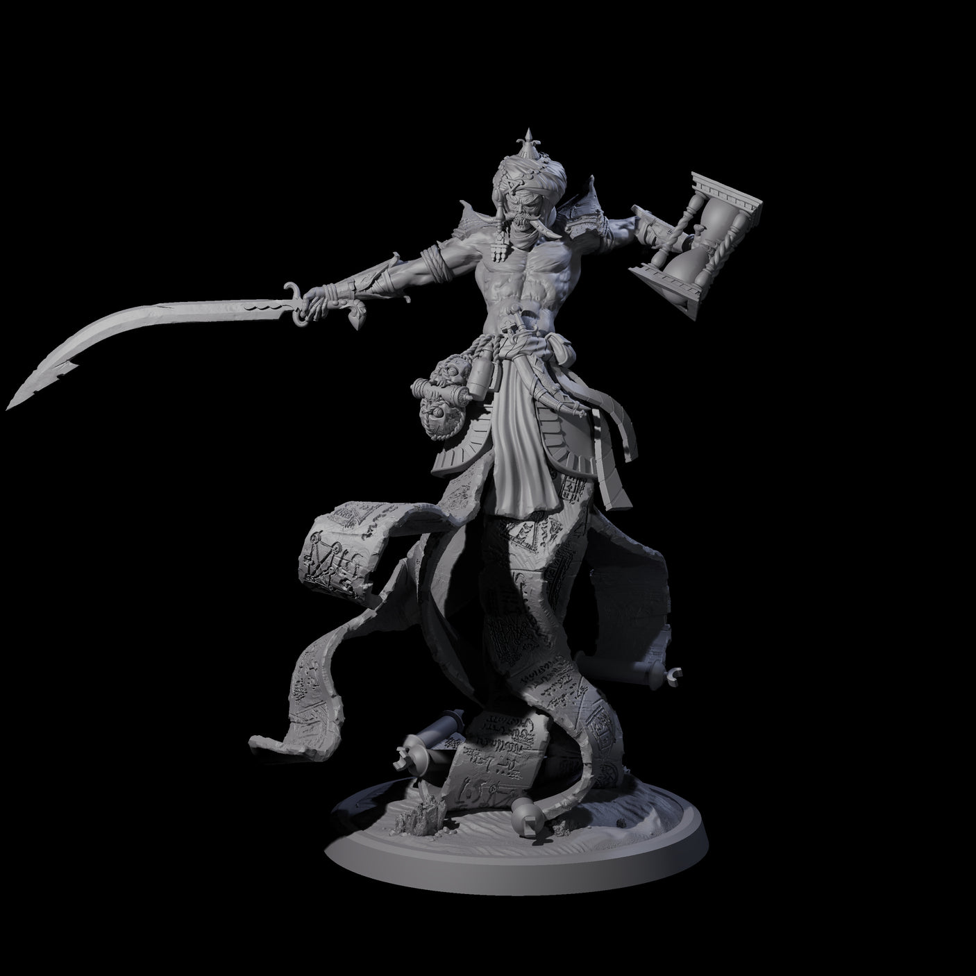 Four Scheming Contract Devils Miniature for Dungeons and Dragons, Pathfinder or other TTRPGs