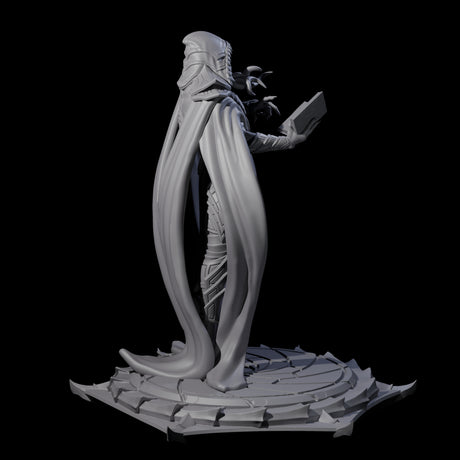 Four Scheming Mind Flayer Sorcerers Miniature for Dungeons and Dragons, Pathfinder or other TTRPGs