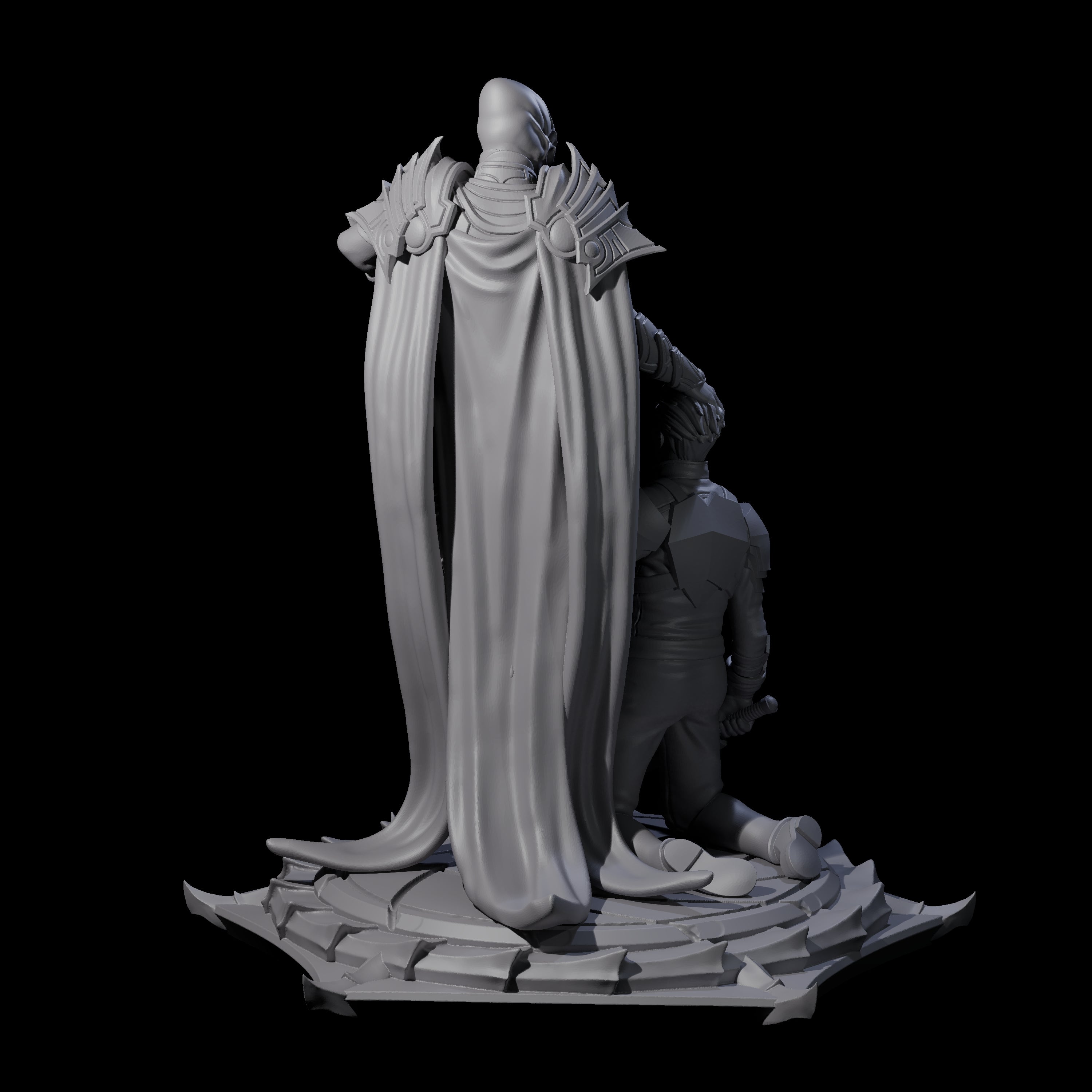 Four Scheming Mind Flayer Sorcerers Miniature for Dungeons and Dragons, Pathfinder or other TTRPGs