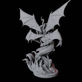 Four Screeching Harpies Miniature for Dungeons and Dragons, Pathfinder or other TTRPGs
