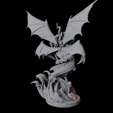Four Screeching Harpies Miniature for Dungeons and Dragons, Pathfinder or other TTRPGs