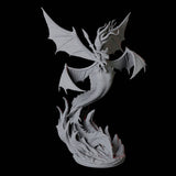 Four Screeching Harpies Miniature for Dungeons and Dragons, Pathfinder or other TTRPGs
