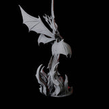 Four Screeching Harpies Miniature for Dungeons and Dragons, Pathfinder or other TTRPGs