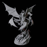 Four Screeching Harpies Miniature for Dungeons and Dragons, Pathfinder or other TTRPGs