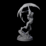 Four Scythe Wielding Velstracs Miniature for Dungeons and Dragons, Pathfinder or other TTRPGs