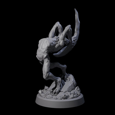 Four Scythe Wielding Velstracs Miniature for Dungeons and Dragons, Pathfinder or other TTRPGs