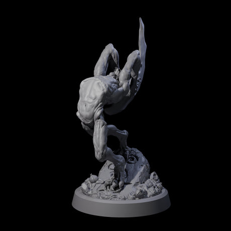 Four Scythe Wielding Velstracs Miniature for Dungeons and Dragons, Pathfinder or other TTRPGs