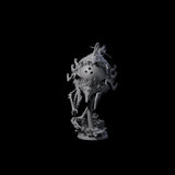 Four Sea Elves Piloting an Abyssal Lanternfish Miniature for Dungeons and Dragons, Pathfinder or other TTRPGs