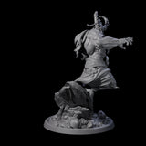 Four Sea Giant Sentinals Miniature for Dungeons and Dragons, Pathfinder or other TTRPGs