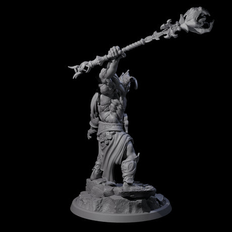 Four Sea Giant Sentinals Miniature for Dungeons and Dragons, Pathfinder or other TTRPGs