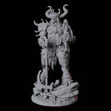 Four Seduced Bearded Devil Champions Miniature for Dungeons and Dragons, Pathfinder or other TTRPGs