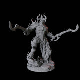 Four Seduced Bearded Devil Champions Miniature for Dungeons and Dragons, Pathfinder or other TTRPGs