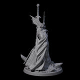 Four Serene Priestesses Of Death Miniature for Dungeons and Dragons, Pathfinder or other TTRPGs