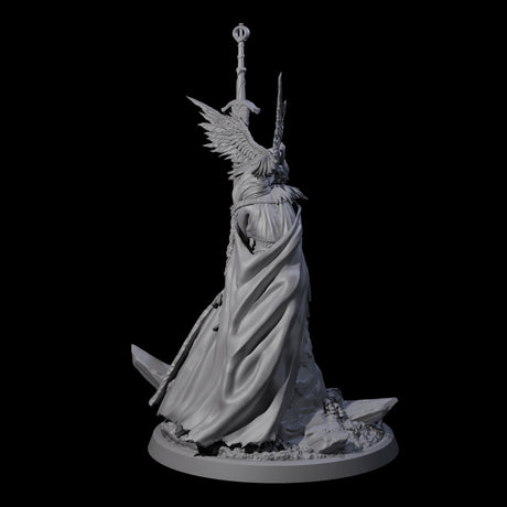 Four Serene Priestesses Of Death Miniature for Dungeons and Dragons, Pathfinder or other TTRPGs
