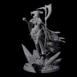 Four Serene Priestesses Of Death Miniature for Dungeons and Dragons, Pathfinder or other TTRPGs