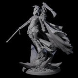 Four Serene Priestesses Of Death Miniature for Dungeons and Dragons, Pathfinder or other TTRPGs