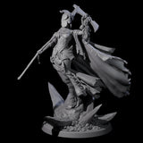 Four Serene Priestesses Of Death Miniature for Dungeons and Dragons, Pathfinder or other TTRPGs