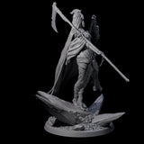 Four Serene Priestesses Of Death Miniature for Dungeons and Dragons, Pathfinder or other TTRPGs