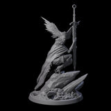 Four Serene Priestesses Of Death Miniature for Dungeons and Dragons, Pathfinder or other TTRPGs
