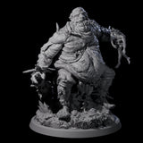 Four Sewn Together Ogre Bashers Miniature for Dungeons and Dragons, Pathfinder or other TTRPGs
