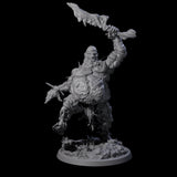 Four Sewn Together Ogre Bashers Miniature for Dungeons and Dragons, Pathfinder or other TTRPGs