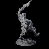Four Sewn Together Ogre Bashers Miniature for Dungeons and Dragons, Pathfinder or other TTRPGs