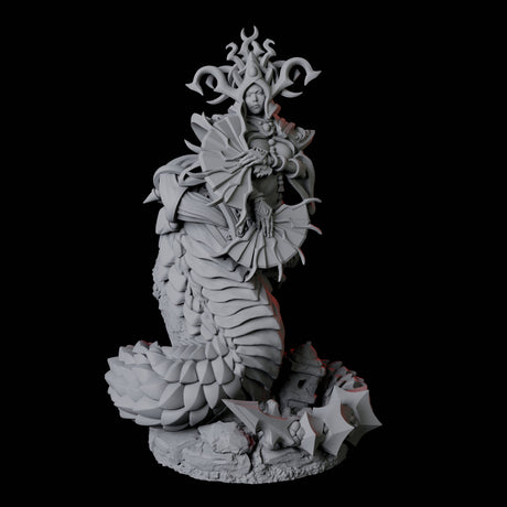 Four Shape-Shifting Yuan-Ti Abominations Miniature for Dungeons and Dragons, Pathfinder or other TTRPGs