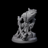 Four Slimy Creeping Kobolds Miniature for Dungeons and Dragons, Pathfinder or other TTRPGs
