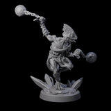 Four Slimy Troglodyte Cultists Miniature for Dungeons and Dragons, Pathfinder or other TTRPGs