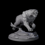 Four Slinking Panthers Miniature for Dungeons and Dragons, Pathfinder or other TTRPGs
