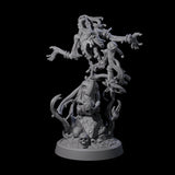 Four Small Owl-like Kenku Shamans Miniature for Dungeons and Dragons, Pathfinder or other TTRPGs