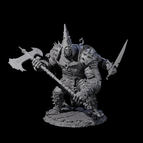 Four Smashing Helmed Horrors Miniature for Dungeons and Dragons, Pathfinder or other TTRPGs