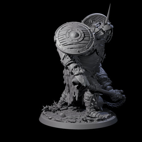 Four Smashing Helmed Horrors Miniature for Dungeons and Dragons, Pathfinder or other TTRPGs