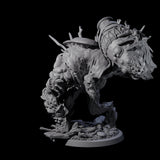 Four Smashing Myconid Brutes Miniature for Dungeons and Dragons, Pathfinder or other TTRPGs