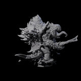 Four Smashing Zaratan Berserkers Miniature for Dungeons and Dragons, Pathfinder or other TTRPGs