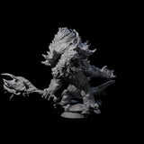 Four Smashing Zaratan Berserkers Miniature for Dungeons and Dragons, Pathfinder or other TTRPGs