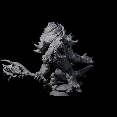 Four Smashing Zaratan Berserkers Miniature for Dungeons and Dragons, Pathfinder or other TTRPGs