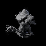 Four Smashing Zaratan Berserkers Miniature for Dungeons and Dragons, Pathfinder or other TTRPGs