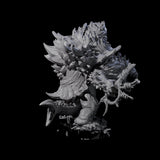Four Smashing Zaratan Berserkers Miniature for Dungeons and Dragons, Pathfinder or other TTRPGs