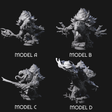 Four Smashing Zaratan Berserkers Miniature for Dungeons and Dragons, Pathfinder or other TTRPGs