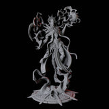 Four Sparking Celestial Mages Miniature for Dungeons and Dragons, Pathfinder or other TTRPGs