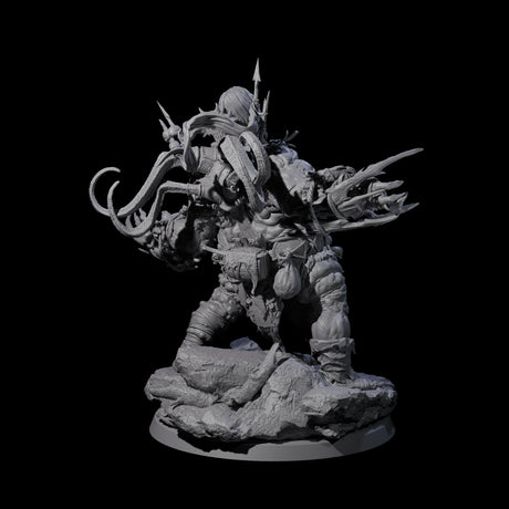 Four Spiky Hill Giant Matrons Miniature for Dungeons and Dragons, Pathfinder or other TTRPGs
