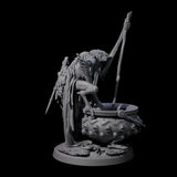 Four Spindly Forest Hags Miniature for Dungeons and Dragons, Pathfinder or other TTRPGs