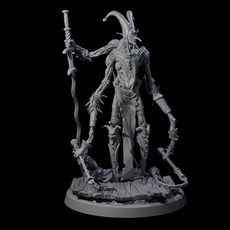 Four Spindly Marilith Assassins Miniature for Dungeons and Dragons, Pathfinder or other TTRPGs