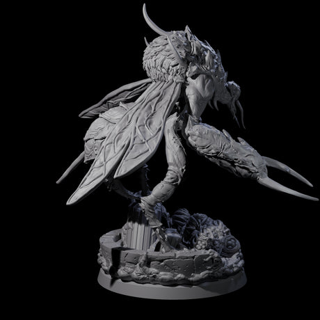 Four Springing Hive Sentinels Miniature for Dungeons and Dragons, Pathfinder or other TTRPGs