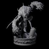 Four Springing Hive Sentinels Miniature for Dungeons and Dragons, Pathfinder or other TTRPGs